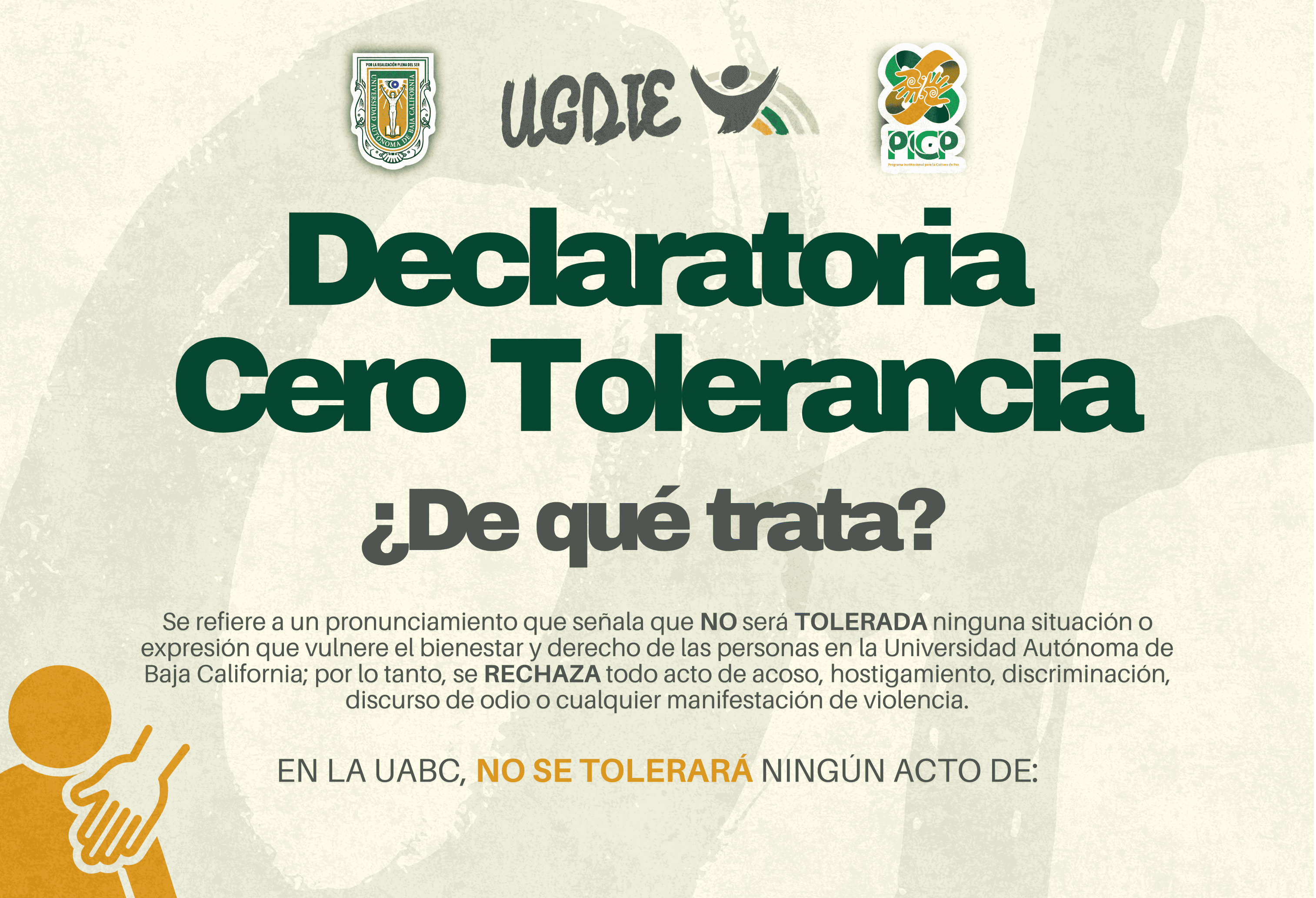 Cero Tolerancia
